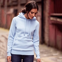 Plain Women's authentic hooded sweatshirt Russell 280 GSM